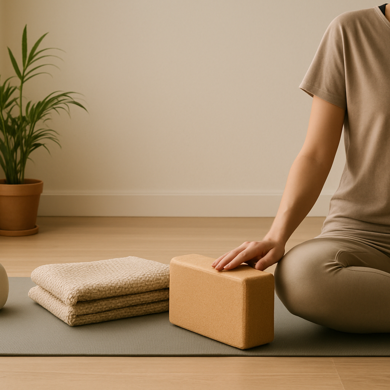 Ruhiges AROMA.yoga Contentbild zum Thema Yin Yoga für Anfänger.