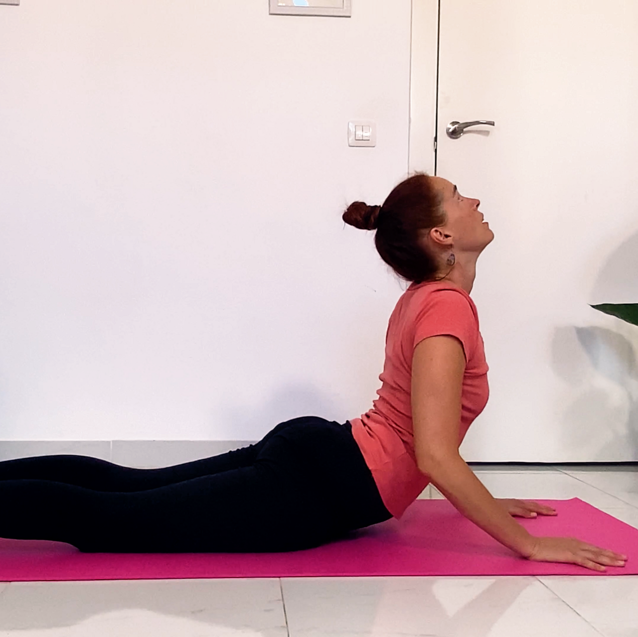 Sonnengruß für Anfänger Yoga einfach, Kobra